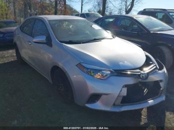  Salvage Toyota Corolla