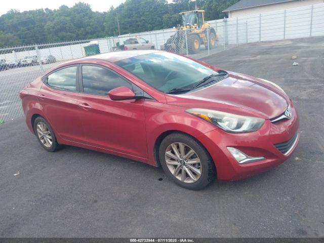  Salvage Hyundai ELANTRA