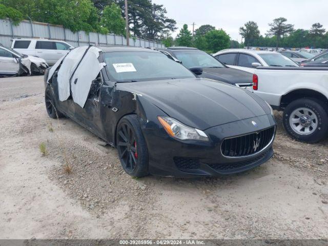  Salvage Maserati Quattroporte