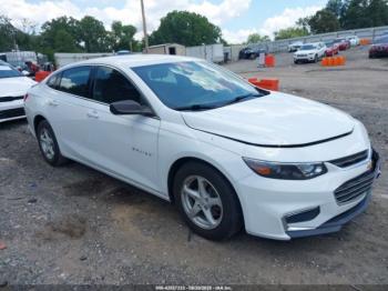  Salvage Chevrolet Malibu