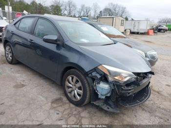  Salvage Toyota Corolla