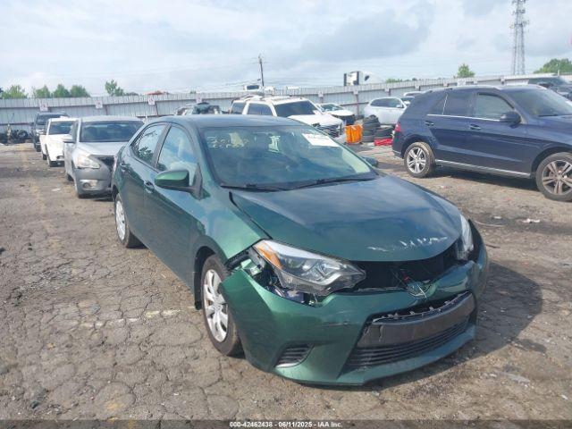 Salvage Toyota Corolla