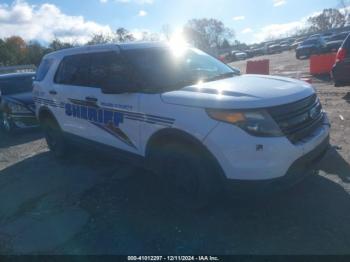  Salvage Ford Police Interceptor