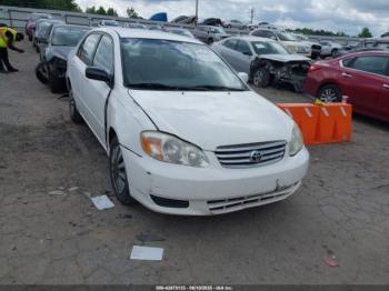  Salvage Toyota Corolla