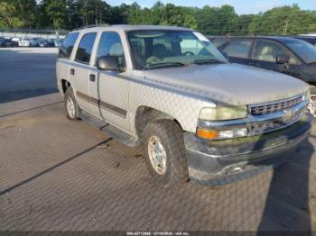  Salvage Chevrolet Tahoe