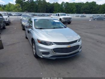  Salvage Chevrolet Malibu