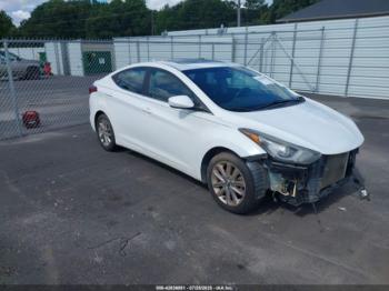  Salvage Hyundai ELANTRA