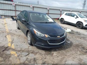  Salvage Chevrolet Cruze