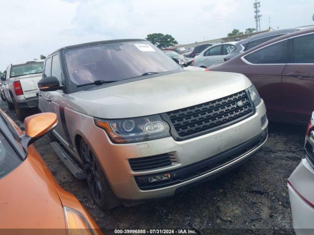  Salvage Land Rover Range Rover
