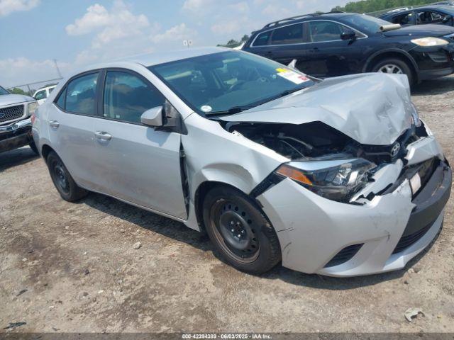  Salvage Toyota Corolla