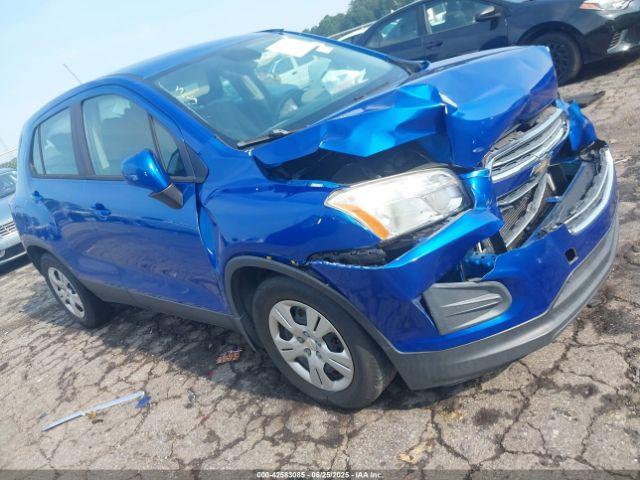  Salvage Chevrolet Trax