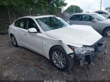 Salvage INFINITI Q50