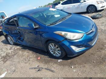  Salvage Hyundai ELANTRA