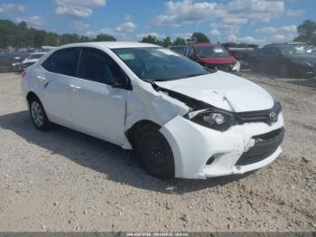  Salvage Toyota Corolla
