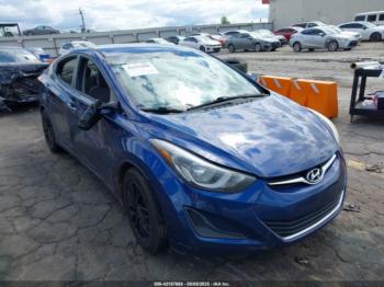  Salvage Hyundai ELANTRA
