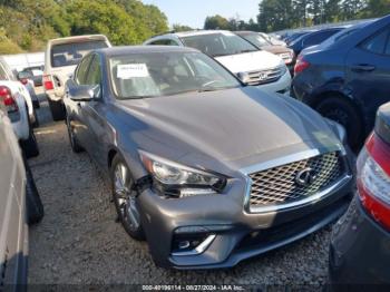  Salvage INFINITI Q50