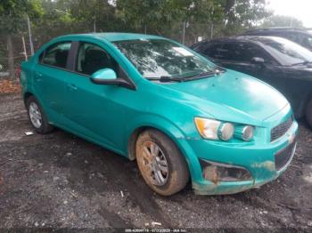  Salvage Chevrolet Sonic