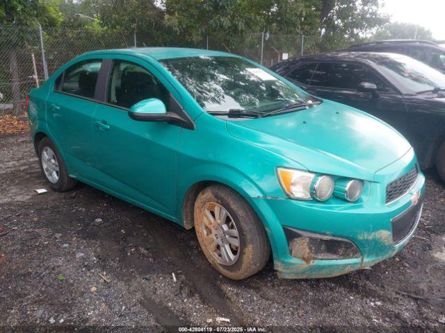  Salvage Chevrolet Sonic