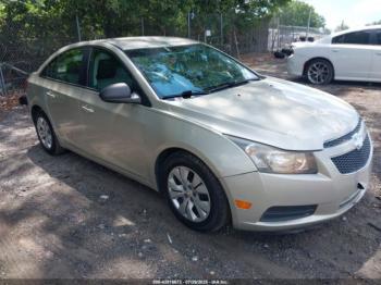  Salvage Chevrolet Cruze