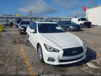 Salvage INFINITI Q50