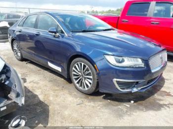  Salvage Lincoln MKZ