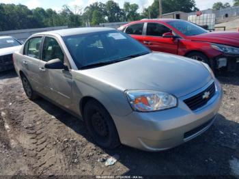  Salvage Chevrolet Malibu