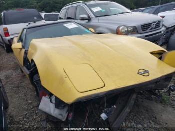  Salvage Chevrolet Corvette