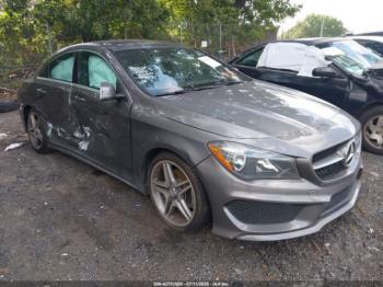  Salvage Mercedes-Benz Cla-class