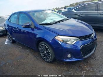  Salvage Toyota Corolla