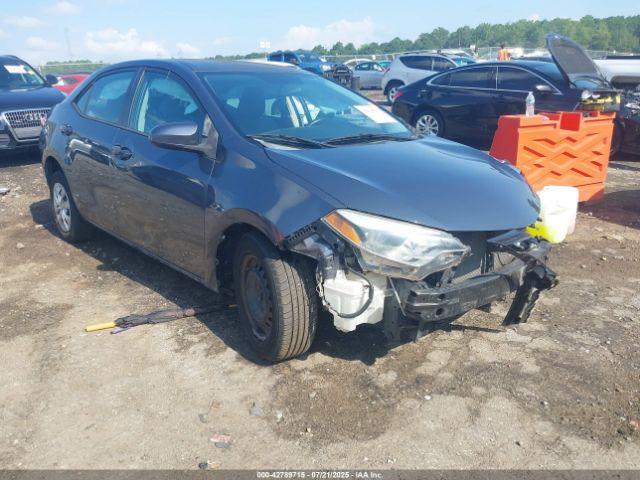  Salvage Toyota Corolla
