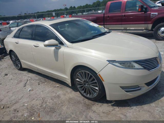  Salvage Lincoln MKZ Hybrid