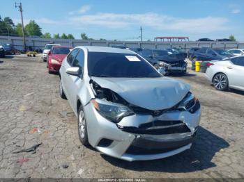  Salvage Toyota Corolla