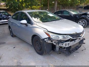 Salvage Chevrolet Cruze