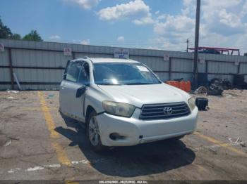  Salvage Toyota Highlander
