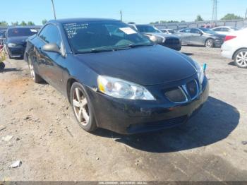  Salvage Pontiac G6