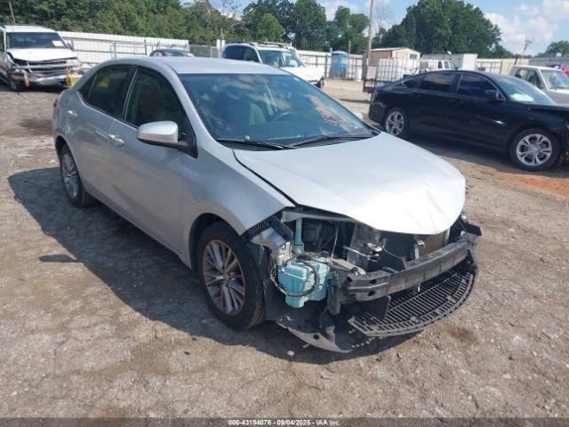  Salvage Toyota Corolla