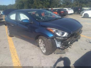 Salvage Hyundai ELANTRA