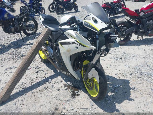  Salvage Yamaha Yzfr3