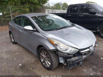  Salvage Hyundai ELANTRA
