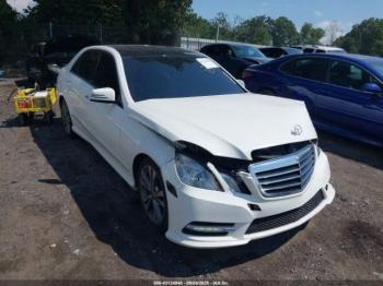  Salvage Mercedes-Benz E-Class