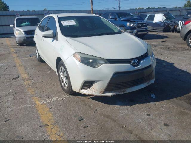 Salvage Toyota Corolla