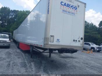 Salvage Hyundai Translead In 53  Van Semi Trailer