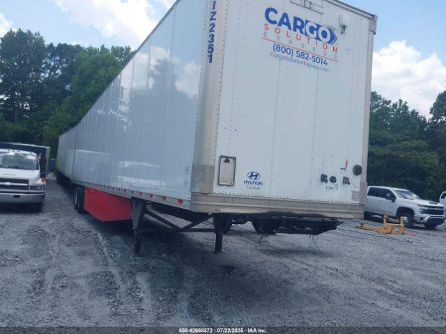  Salvage Hyundai Translead In 53  Van Semi Trailer