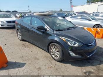  Salvage Hyundai ELANTRA
