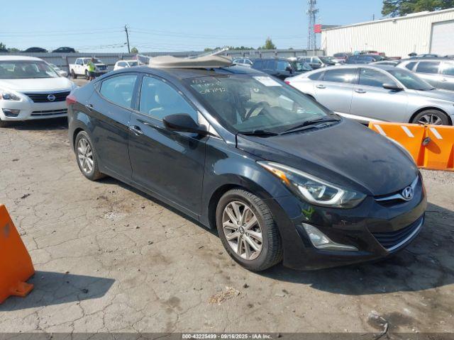  Salvage Hyundai ELANTRA