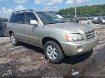  Salvage Toyota Highlander