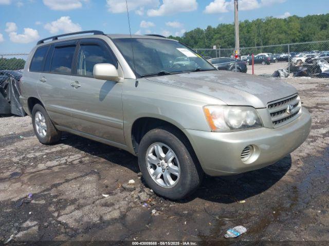  Salvage Toyota Highlander