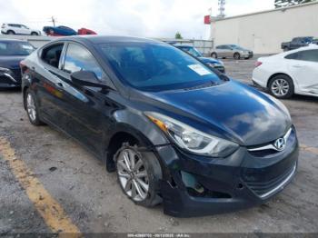  Salvage Hyundai ELANTRA