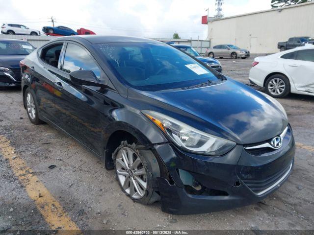  Salvage Hyundai ELANTRA