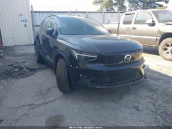  Salvage Volvo Xc40 Recharge Pure Electr